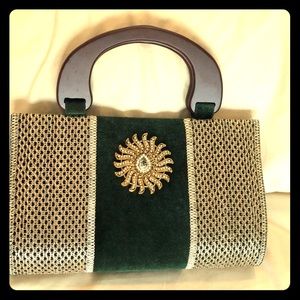 Glam evening satchel.